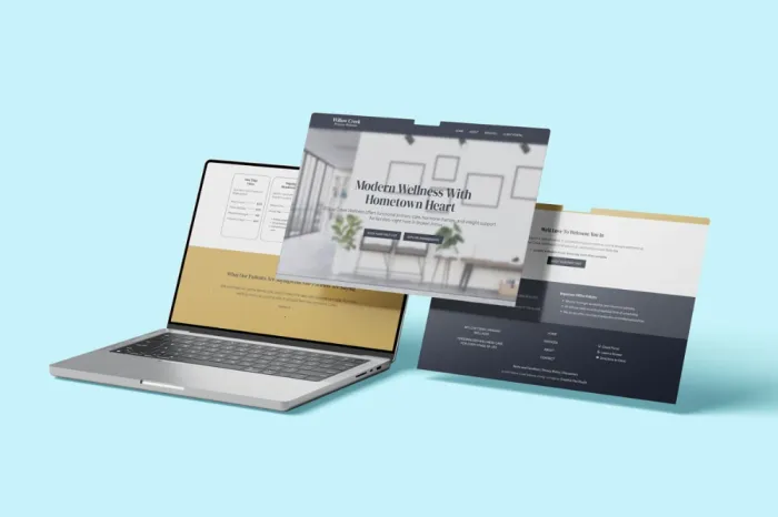 Signature Launch website example